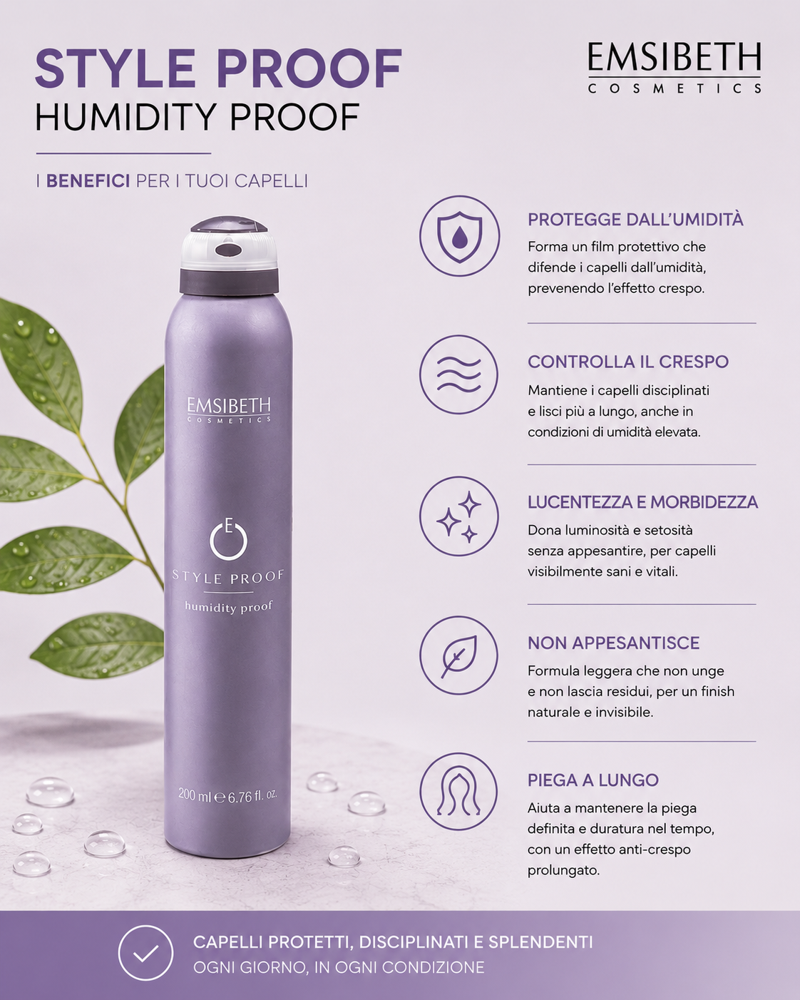 Emsibeth Style Proof Humidity Proof 200 ml - immagine 2