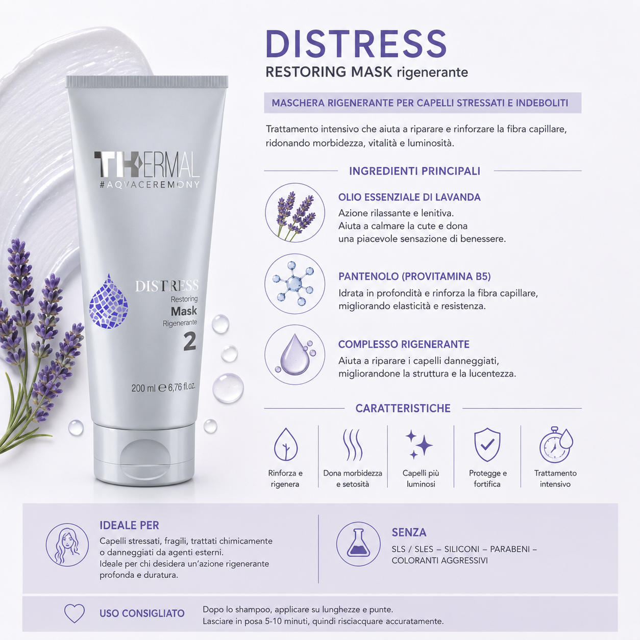 Emsibeth Thermal Destress Mask 200 ml - immagine 2