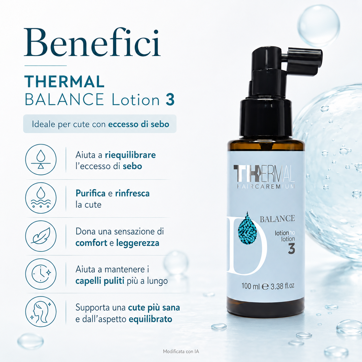 Emsibeth Thermal Balance Lozione Anti-Forfora 100 ml - immagine 2
