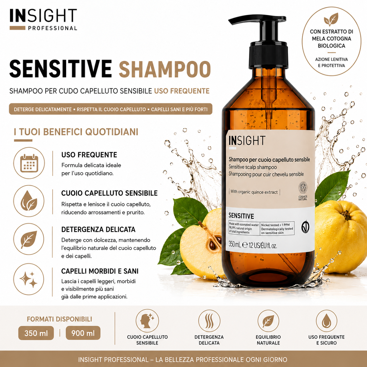 Insight Sensitive Shampoo Cuoio Capelluto Sensibile - immagine 2