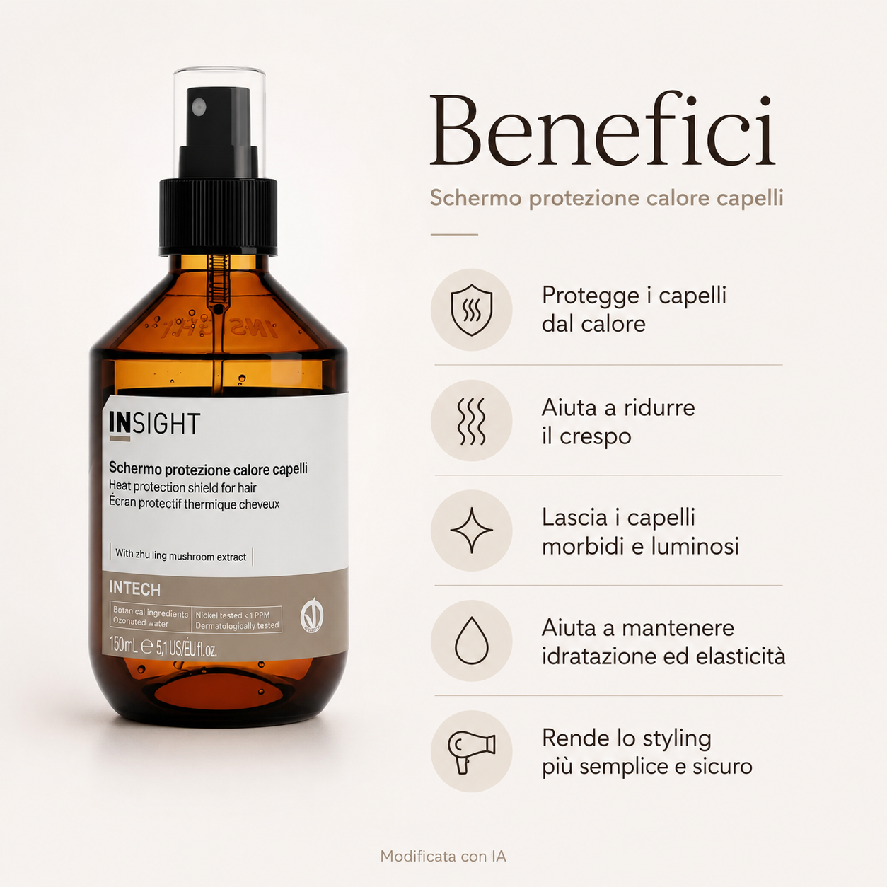 Insight Intech Schermo Protezione Calore Capelli 150 ml - immagine 3