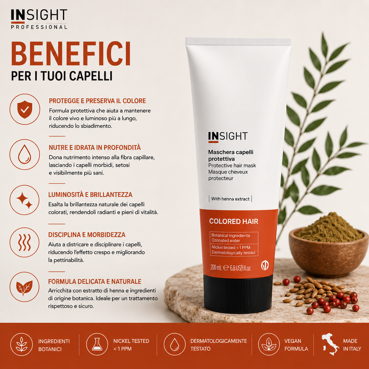 Insight Colored Hair Maschera Capelli Protettiva - immagine 3