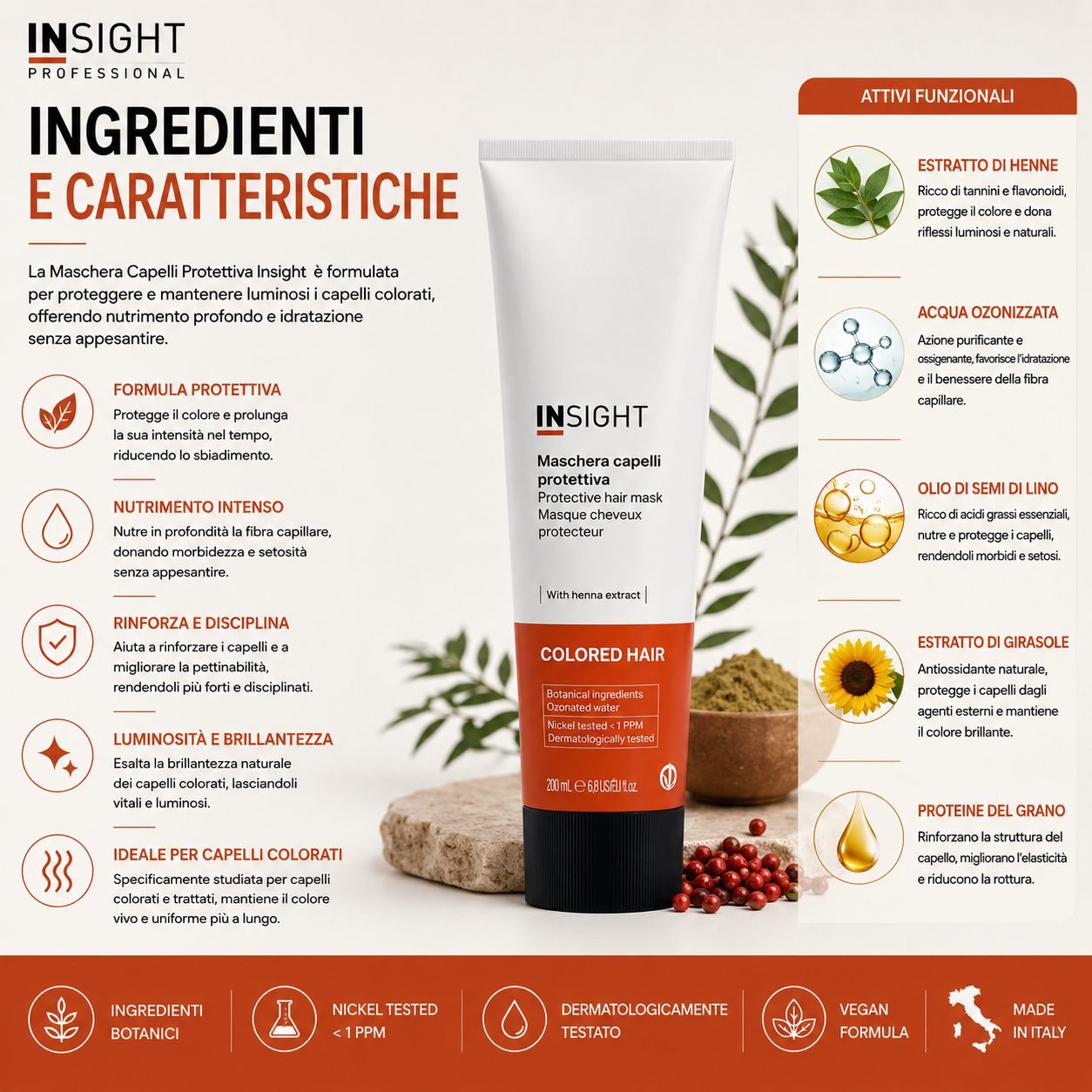 Insight Colored Hair Maschera Capelli Protettiva - immagine 2