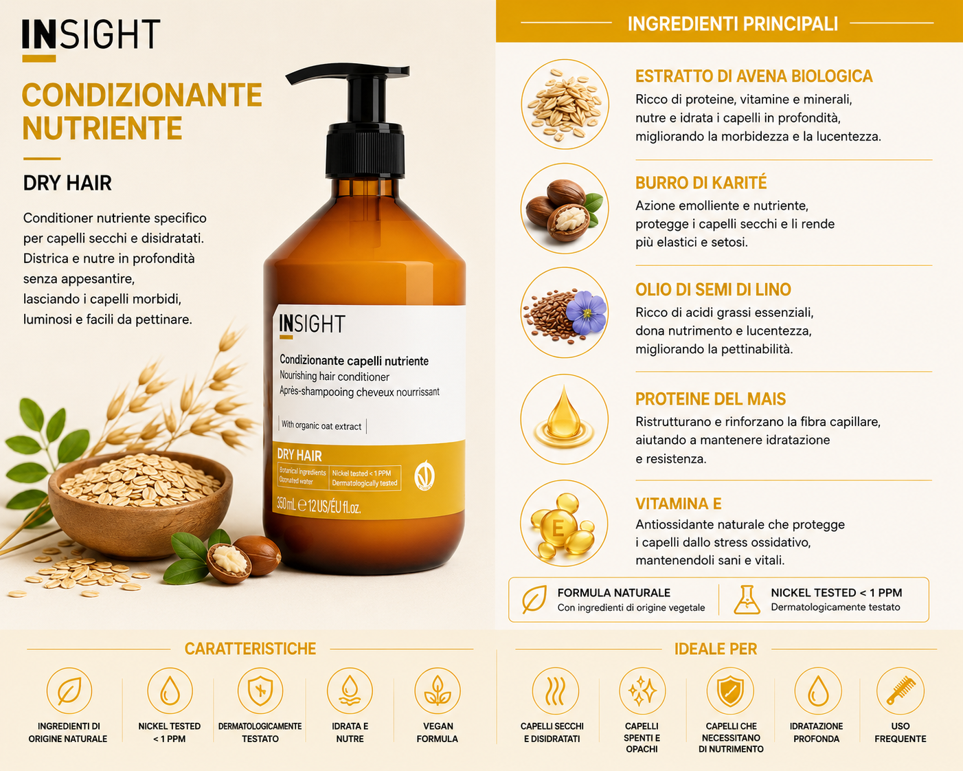 Insight Dry Hair Condizionante Capelli Nutriente - immagine 2