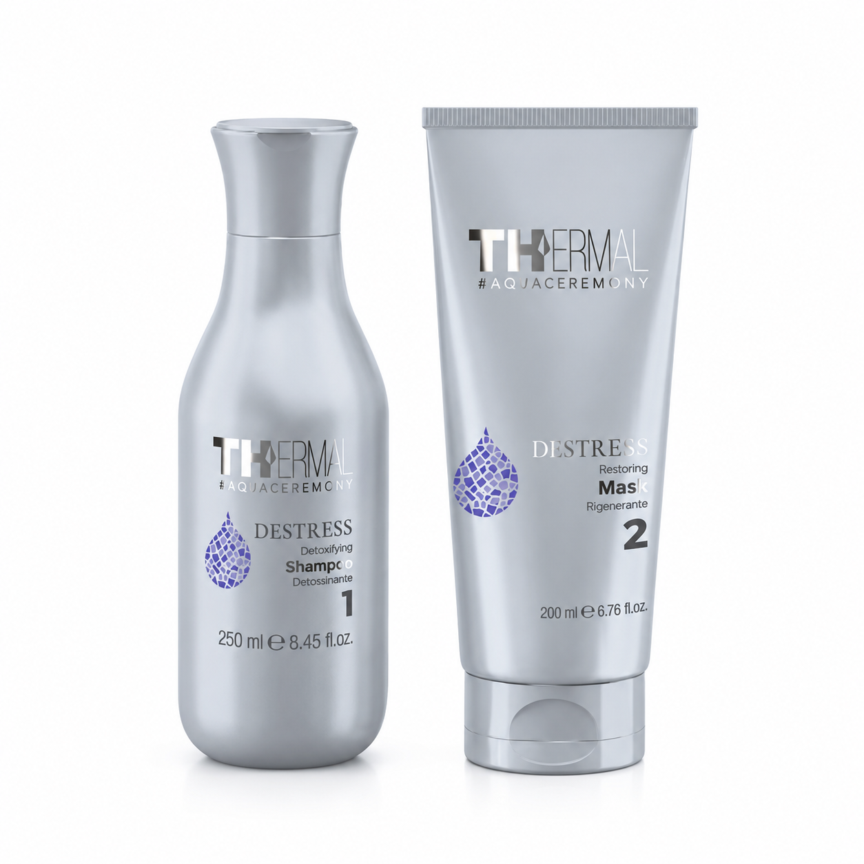 Emsibeth Thermal Destress – Kit Shampoo 250 ml + Mask 200 ml