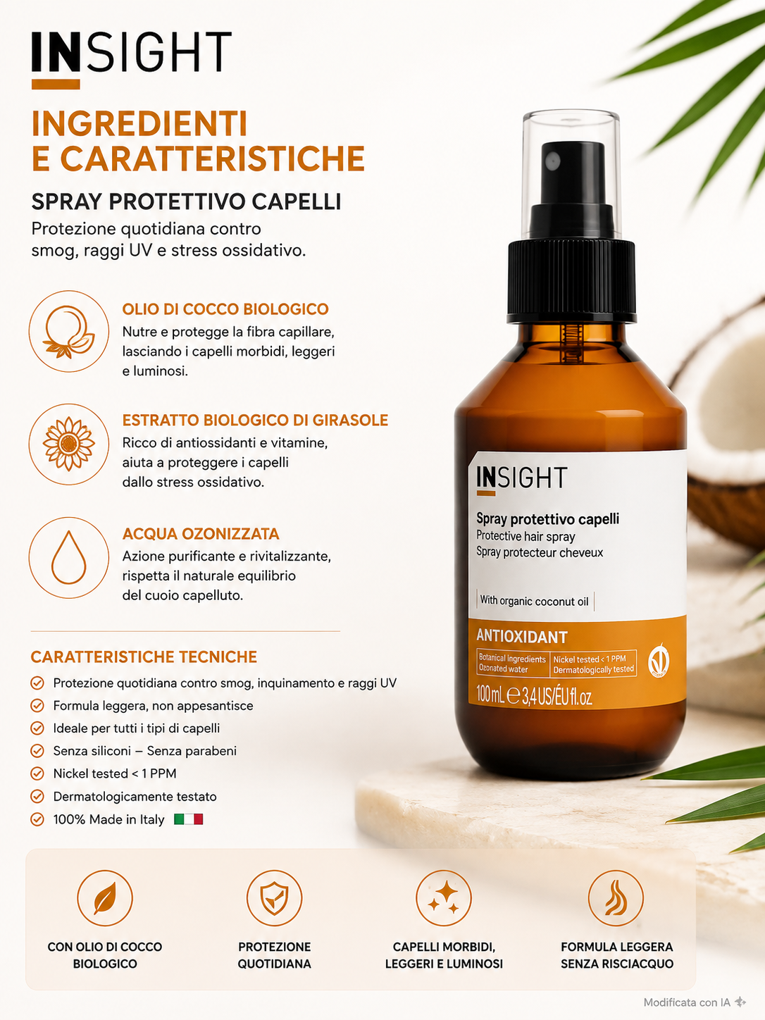 Insight Antioxidant Spray Protettivo Capelli 100 ml - immagine 2