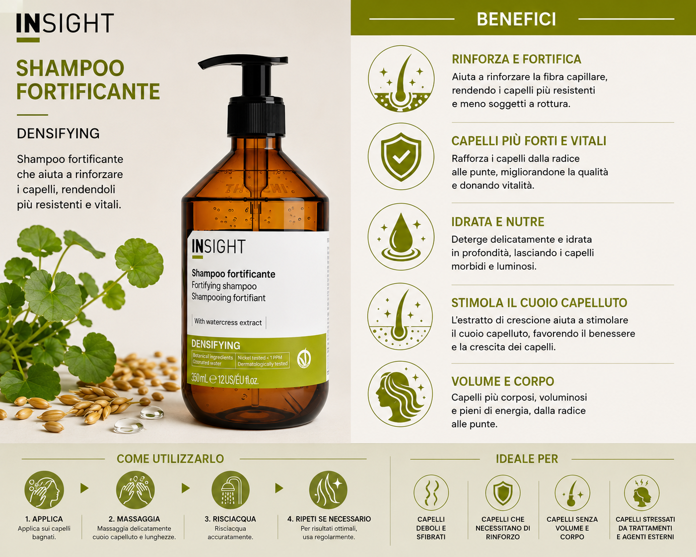 Insight Densifying Shampoo Fortificante - immagine 3
