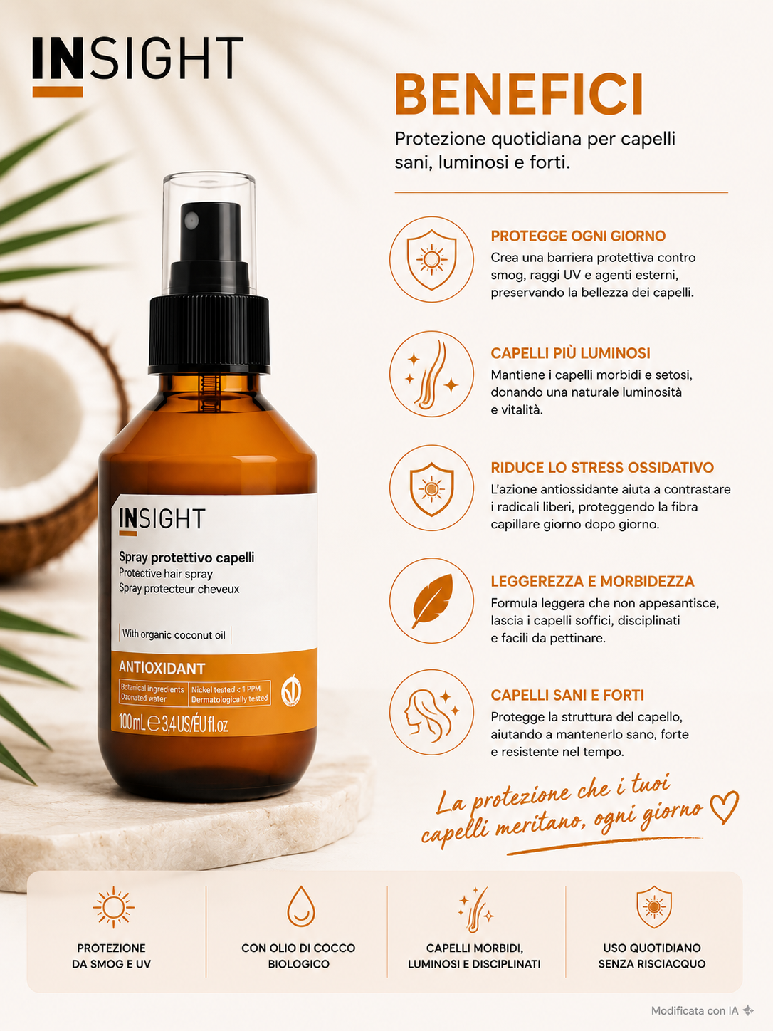Insight Antioxidant Spray Protettivo Capelli 100 ml - immagine 3