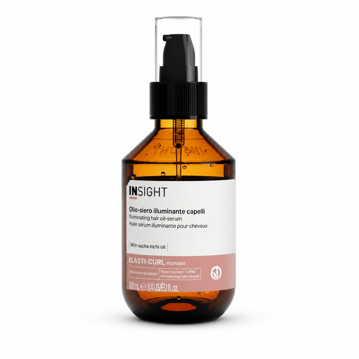 Insight Elasti-Curl Olio-Siero Illuminante Capelli 100 ml