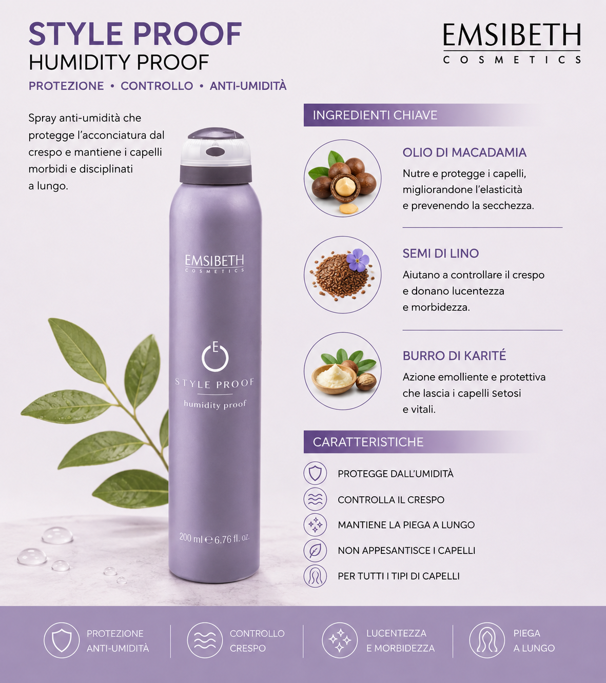 Emsibeth Style Proof Humidity Proof 200 ml - immagine 3