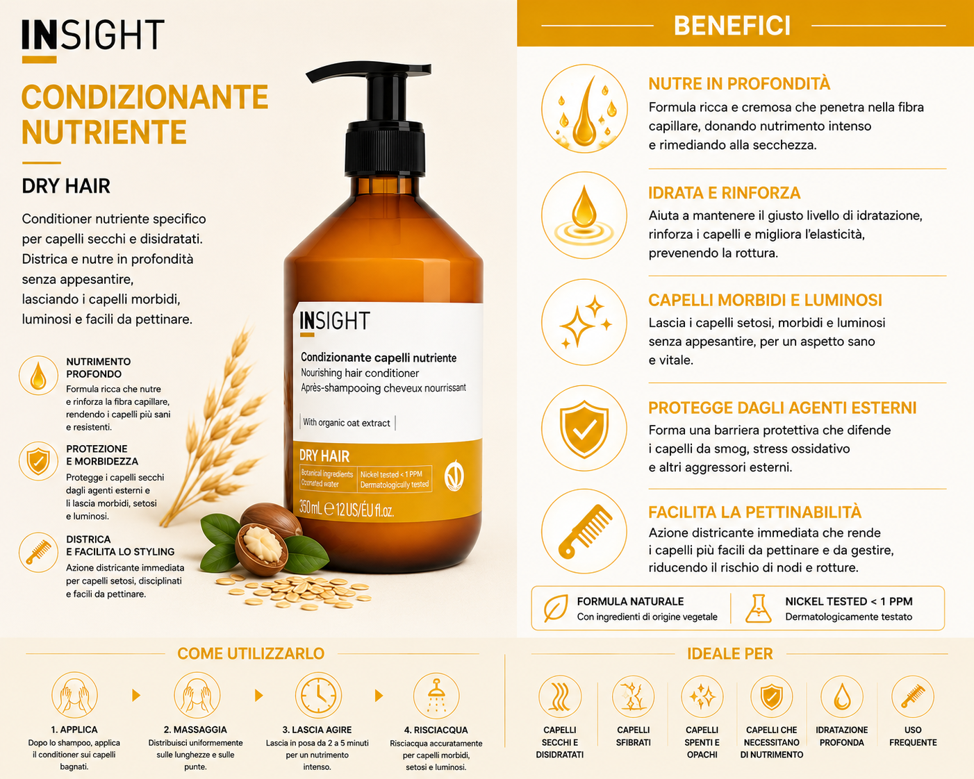 Insight Dry Hair Condizionante Capelli Nutriente - immagine 3