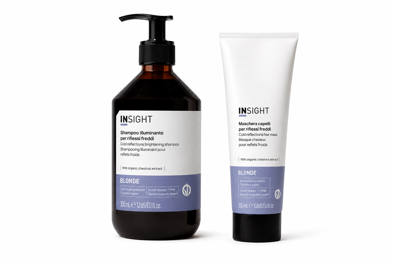 Insight Blonde – Kit Shampoo 350 ml + Maschera 200 ml