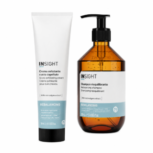 Insight Rebalancing – Kit Shampoo 350 ml + Crema Esfoliante 180 ml