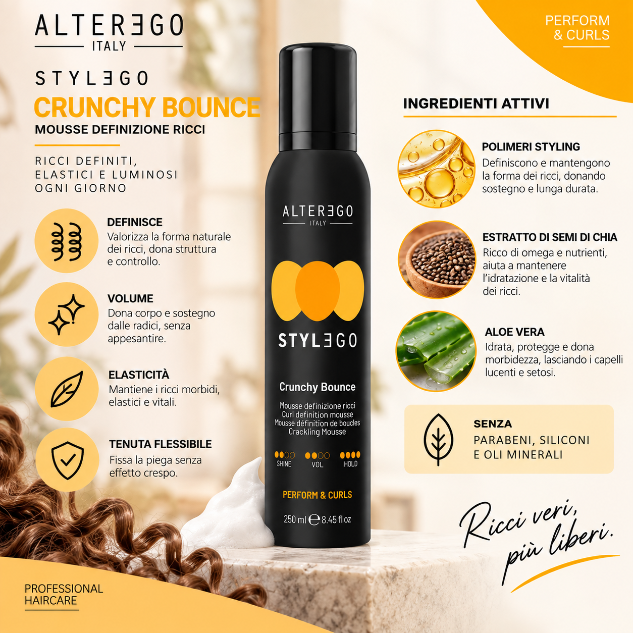 Alter Ego Stylego Crunchy Bounce 250 ml - immagine 2