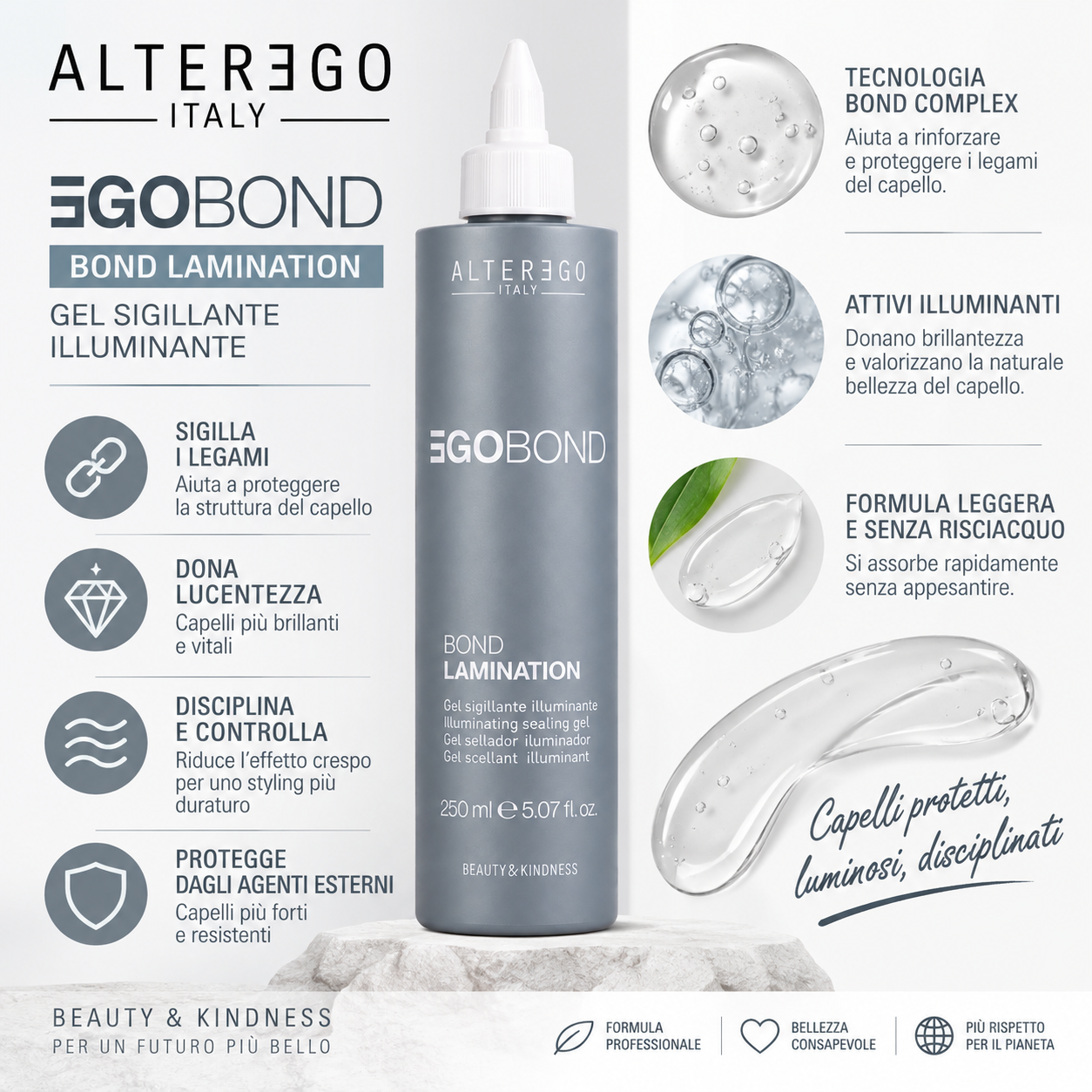 Alter Ego Egobond Lamination Gel 250 ml - immagine 3