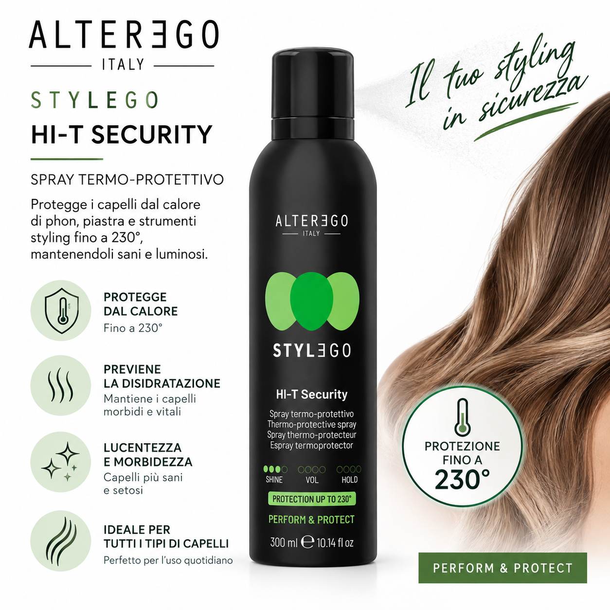 Alter Ego Stylego Hi-T Security 300 ml - immagine 3