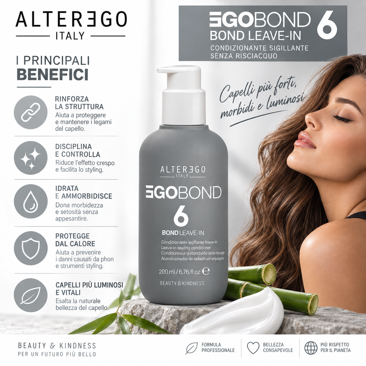 Alter Ego Egobond Bond Leave-In 200 ml - immagine 3